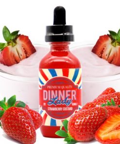 Strawberry Custard By Dinner Lady 60ml