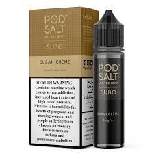 Pod Salt Subo Cuban Crème