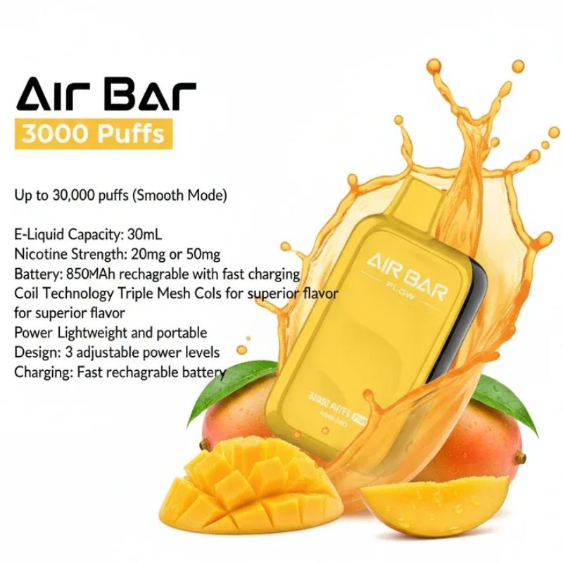 Airbar 30000 puffs 30mg Mango