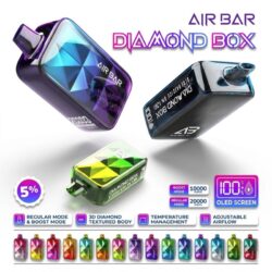Airbar Diamond Box 20000 Puffs Dubai 50mg Rechargeable Vape