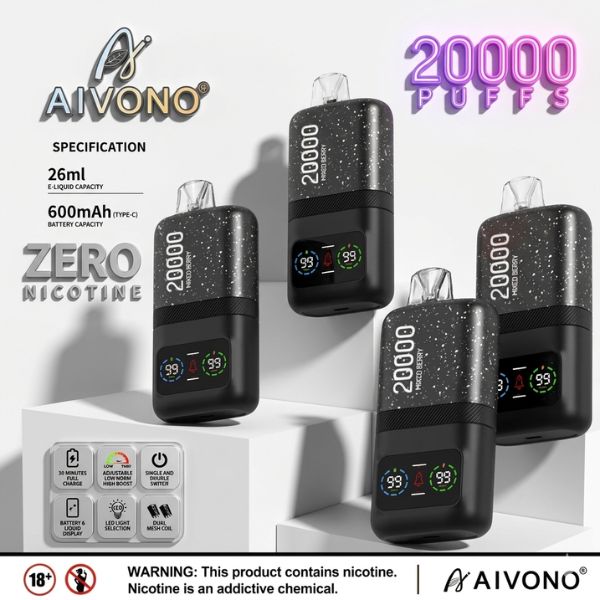Aivono Aim Magic Zero Nicotine 20000 Puffs Dubai