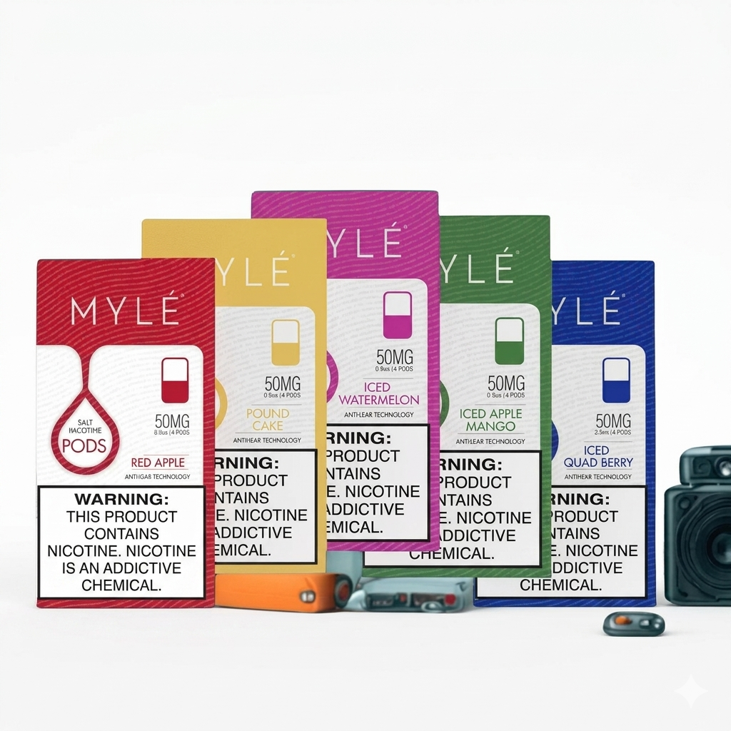 Buy Myle V4 Pods in Dubai 5% Nicotine, Best Price