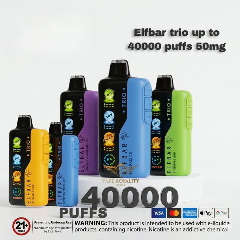 Elfbar Trio Up to 40000 Puffs Disposable Vape