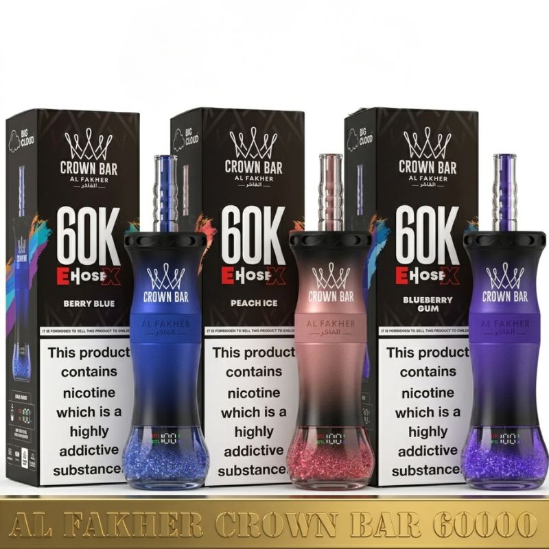 Crown Bar Al Fakher E Hose X 60000 Puffs