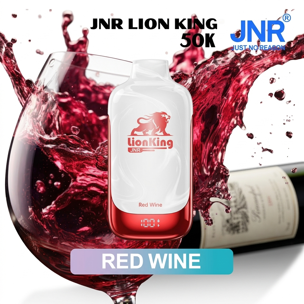JNR Lion King 50000 Puffs 50mg Red Wine