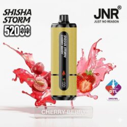 JNR Shisha Storm 52000 Puffs Cherry Berry