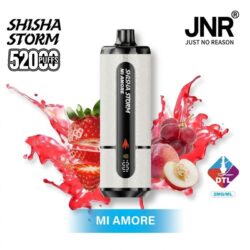 JNR Shisha Storm 52000 Puffs Mi Amore