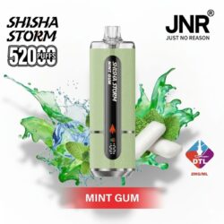 JNR Shisha Storm 52000 Puffs Mint Gum