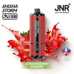 JNR Shisha Storm 52000 Puffs Strawberry Cherry