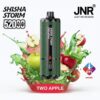 JNR Shisha Storm 52000 Puffs Two Apple