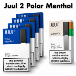 Juul 2 Polar Menthol 24 Pack