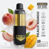 Tesiyi Ak 50000 Puffs Disposable Vape Peach mango