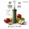 Xtra Sultan Shisha DTL 100000 Puffs Double Apple
