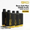 Buy Beco Soft Max 12000 Puffs 20MG Dubai