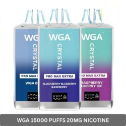Buy WGA Crystal Pro Max Extra 15000 Puffs Vape Dubai UAE