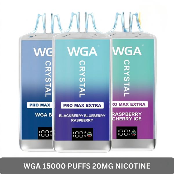 Buy WGA Crystal Pro Max Extra 15000 Puffs Vape Dubai UAE
