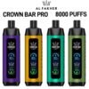 Crown Bar Al Fahker Pro dual mode 8000 Puffs
