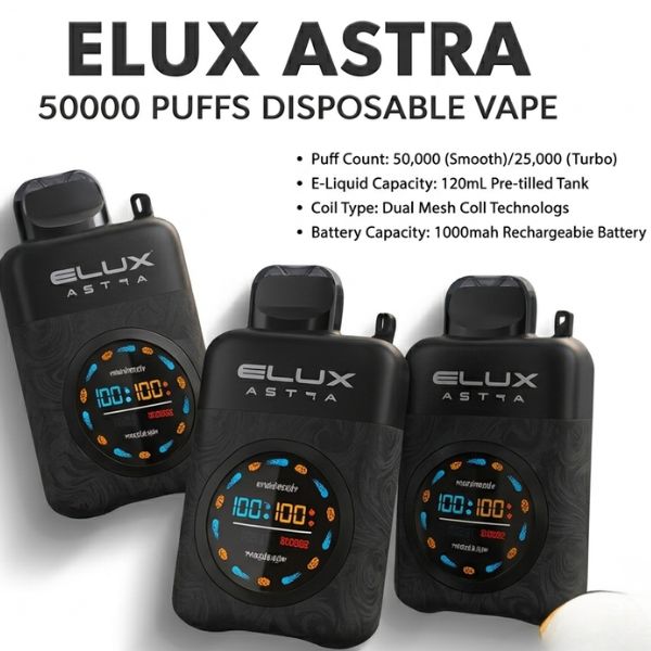 Elux Astra 50000 Puffs Disposable Vape