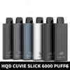 HQD Cuvie Slick 6000 Puffs Disposable Vape 50MG Best Price UAE