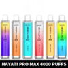 Hayati Pro Max 4000 Puffs Disposable Vape Best Price UAE