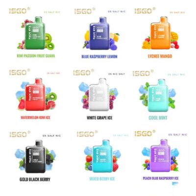 Isgo New York 8000 Puffs Rechargeable Disposable