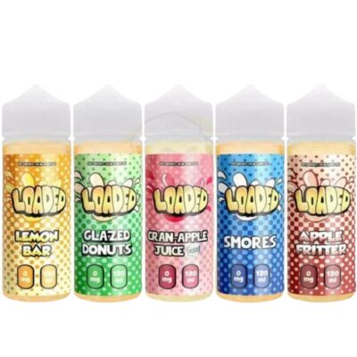 Loaded 120ml Vape Juice 3mg