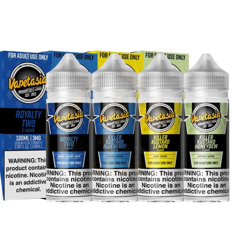 VAPETASIA Vape Juice 100ML 3MG E-Liquid