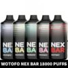 Wotofo Nex Bar 18000 Puffs Disposable Vape Best Price UAE