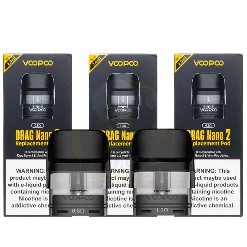 VOOPOO Drag Nano 2 Pods 2ml Replacement Pod